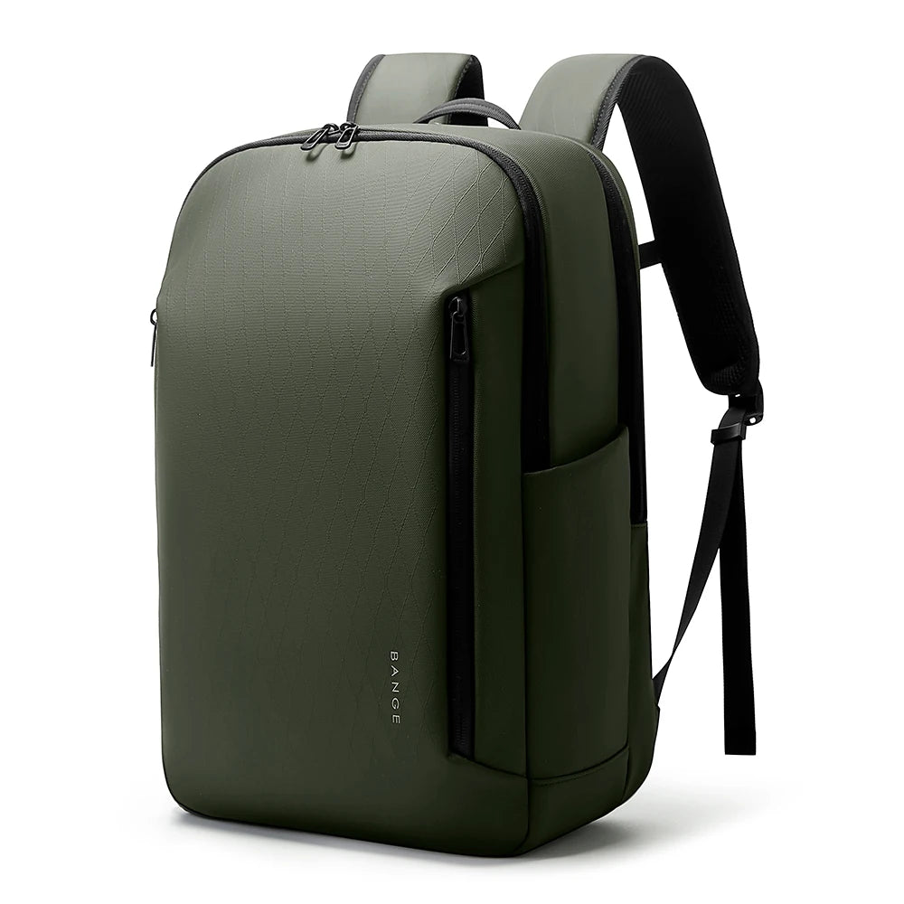 New Casual Multi-Pockets Big Capacity Daily 15.6Inch Laptop Light Waterproof for Business Trip Roomy Men Backpack with YKK
