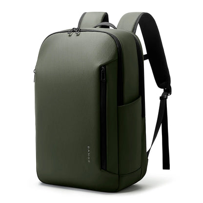 New Casual Multi-Pockets Big Capacity Daily 15.6Inch Laptop Light Waterproof for Business Trip Roomy Men Backpack with YKK