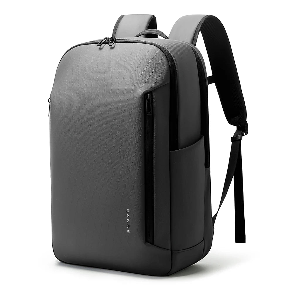 New Casual Multi-Pockets Big Capacity Daily 15.6Inch Laptop Light Waterproof for Business Trip Roomy Men Backpack with YKK