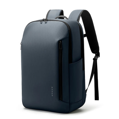 New Casual Multi-Pockets Big Capacity Daily 15.6Inch Laptop Light Waterproof for Business Trip Roomy Men Backpack with YKK